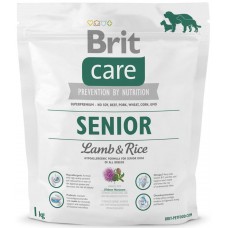 Brit Care (Брит Кеа) Senior All Breed (1 кг) корм для собак старше 7 лет с ягненком и рисом